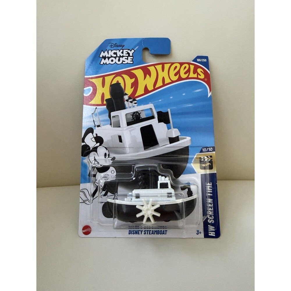 Hot Wheels Disney Steamboat Mickey Mouse 2025 Series Collectible